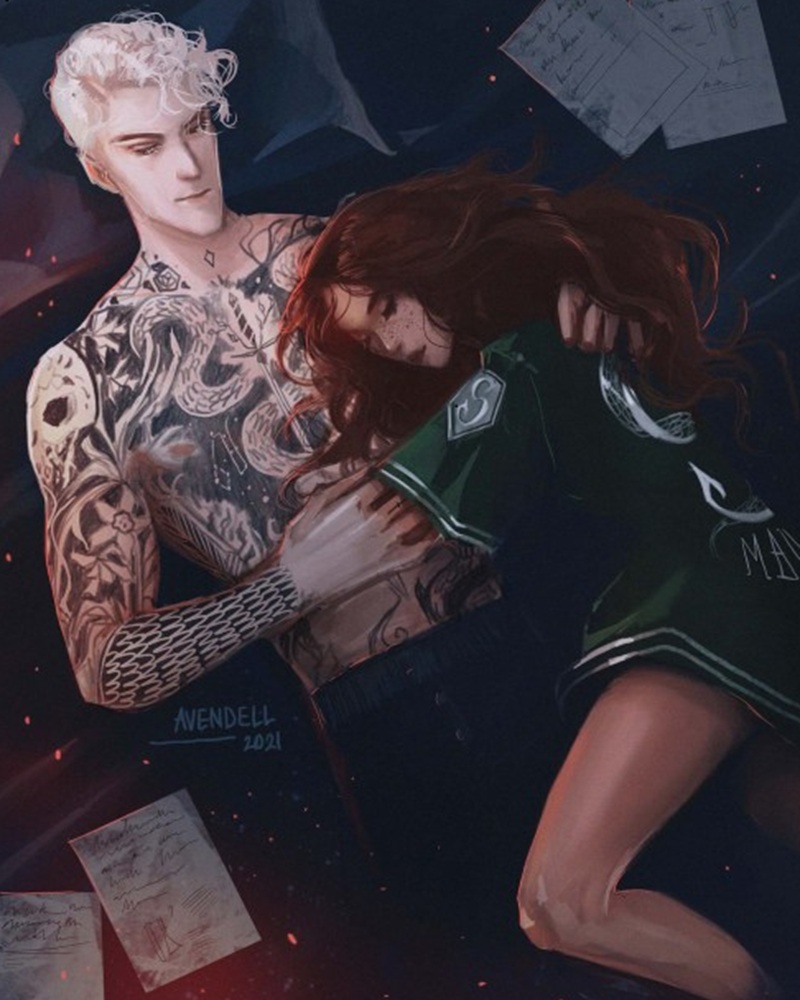 draco hermione fanart