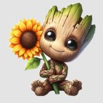 i am groot fanart 我是格鲁特同人图